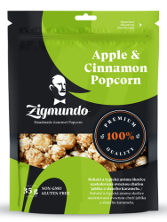 Zigmundo Apple & Cinnamon popcorn 35g