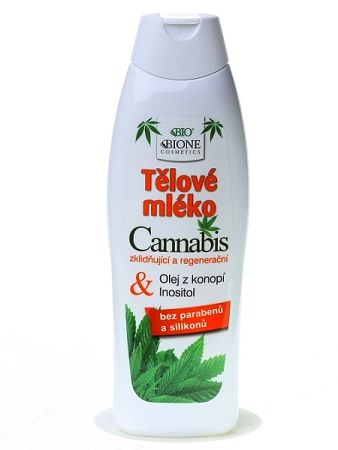 Bione Cosmetics - Telové mlieko Cannabis 500ml