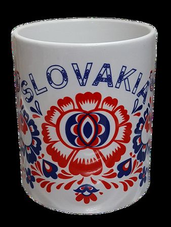 Hrnček Slovakia kvet