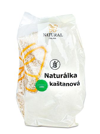 NATURAL JIHLAVA Naturálka gaštanová instantná kaša 200g